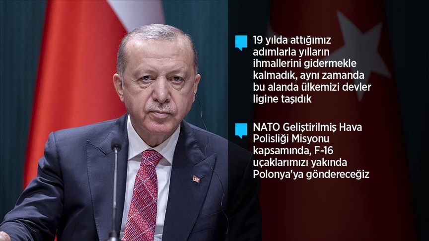 Cumhurbaşkanı Erdoğan: Türkiye, tarihinde ilk kez NATO ve AB üyesi bir ülkeye İHA ihraç edecek