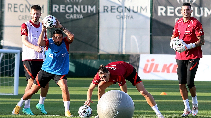 A Milli Futbol Takımı EURO 2020 hazırlıklarını sürdürdü