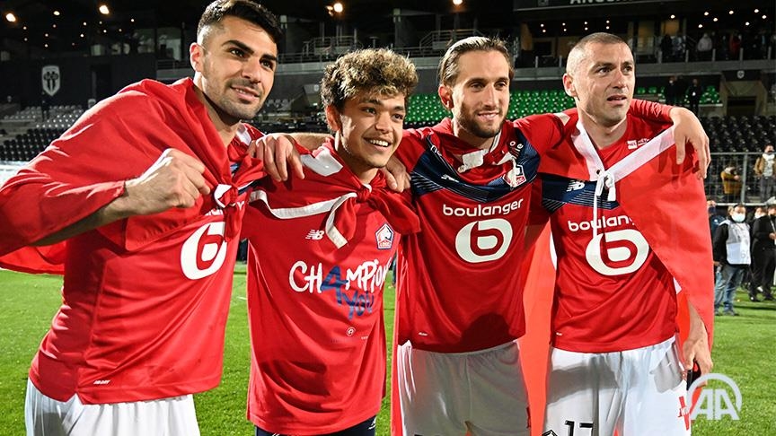 Lille win French Ligue 1 title