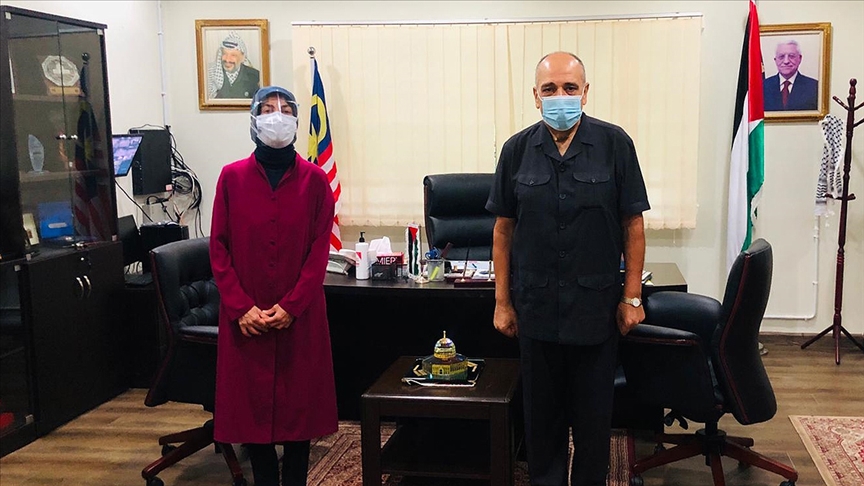 Türkiye'nin Kuala Lumpur Büyükelçisi Kavakcı'dan Filistin Büyükelçisi Velid'e destek ziyareti