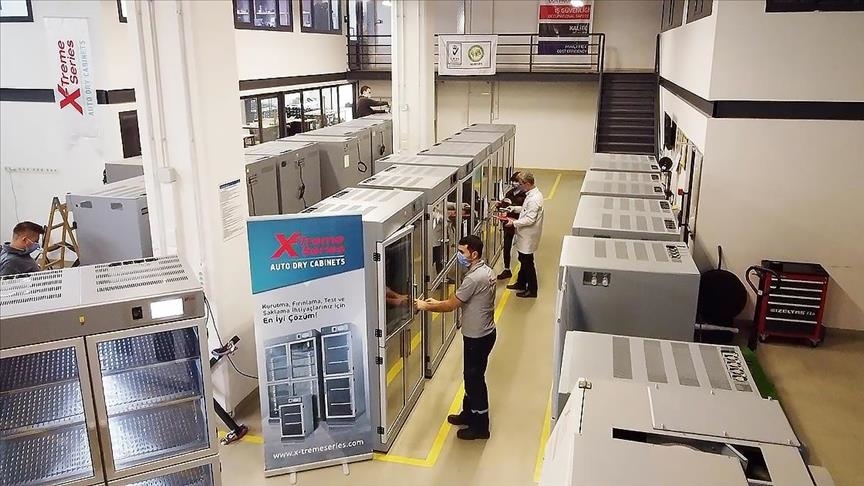 Turkish firm sells dry cabinets to global defense giants