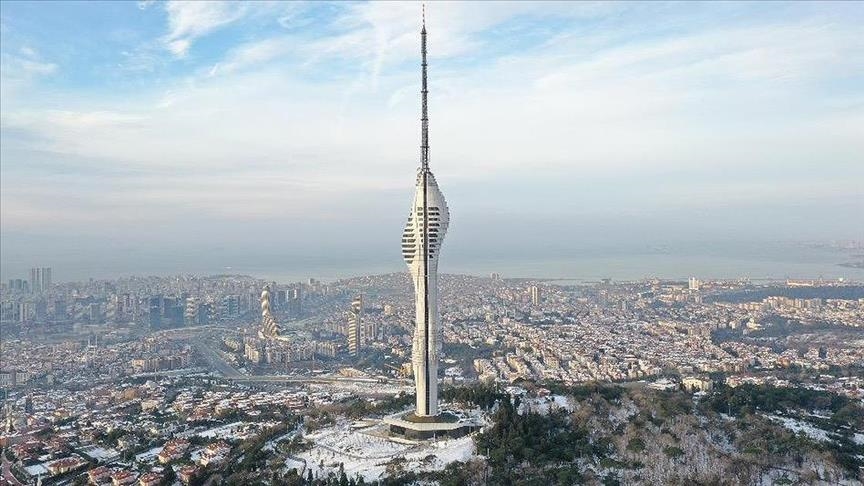 برج چاملیجا نماد جدید استانبول 29 می افتتاح می‌شود