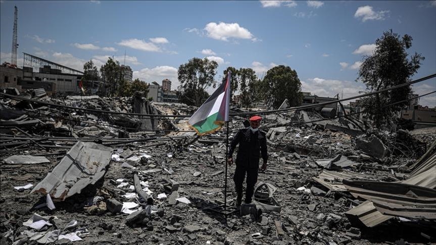 غزة.. كاميرا مراقبة توثق عدوان إسرائيل على مختبر "كورونا"