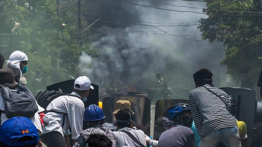 تعداد کشته‌شدگان در اعتراضات علیه کودتا در میانمار به 840 نفر رسید