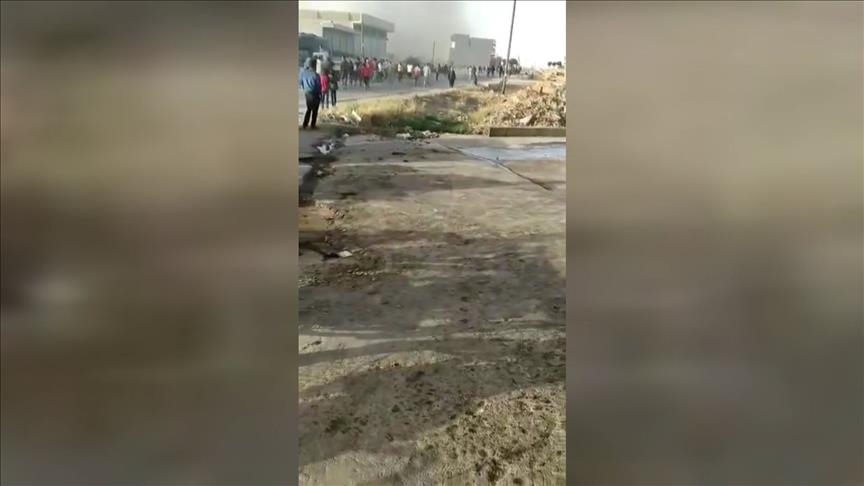 Террористы YPG/PKK открыли огонь по демонстрантам в сирийском Мюнбиче