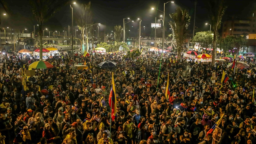 Colombia vive una nueva jornada de movilizaciones en el marco del paro nacional