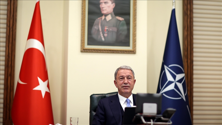 Turkish defense chief highlights Ankara's contributions to NATO