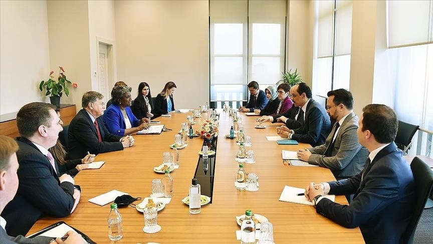 Top Turkish, US officials discuss cooperation within UN framework