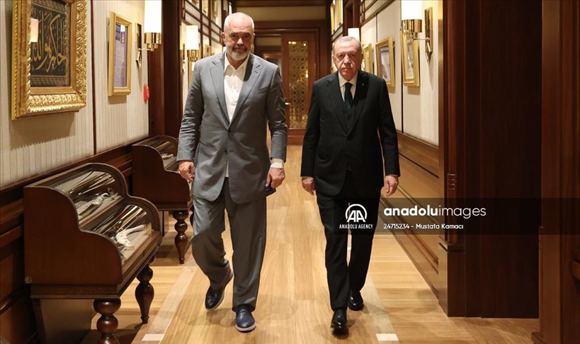 Turski predsjednik Erdogan u Ankari primio premijera Albanije Ramu