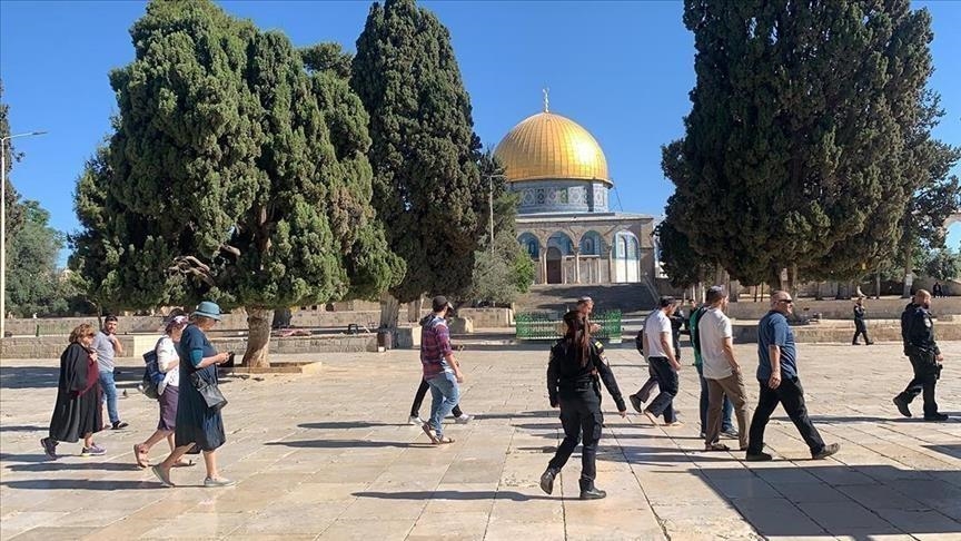 Jérusalem: Des colons israéliens font à nouveau incursion dans l’esplanade de la mosquée al-Aqsa