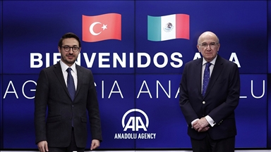Meksika'nın Ankara Büyükelçisi Hernandez AA'yı ziyaret etti