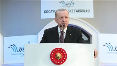 Erdogan: Le secteur industriel créé 338 milles emplois au premier trimestre de 2021