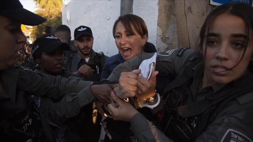 Israeli police block protest for Sheikh Jarrah families