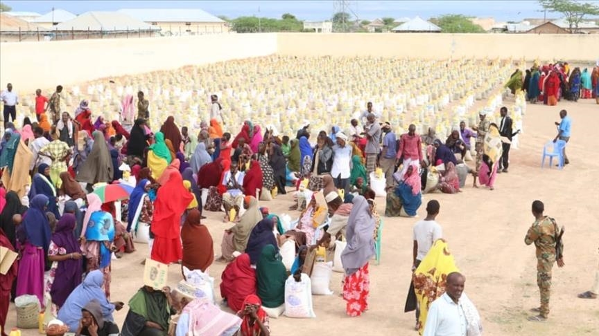 کمکهای انسانی ترکیه به مردم شهری در سومالی که در معرض گرسنگی شدید هستند