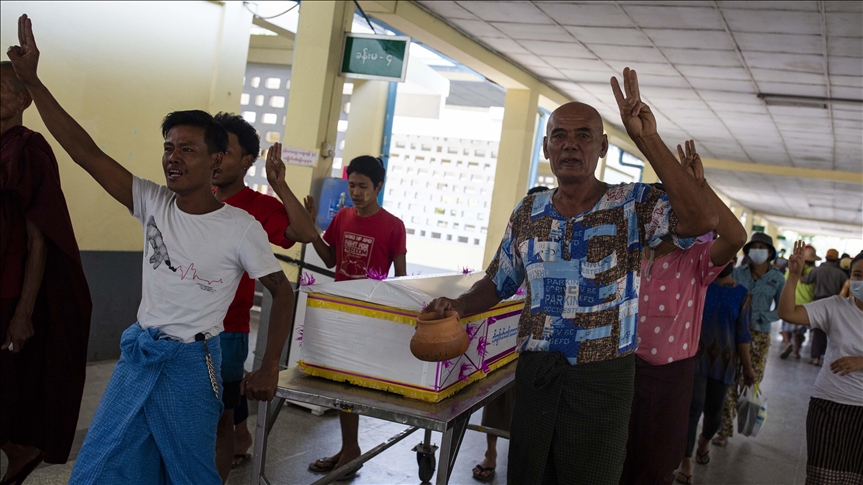 849 orang tewas sejak kudeta militer di Myanmar