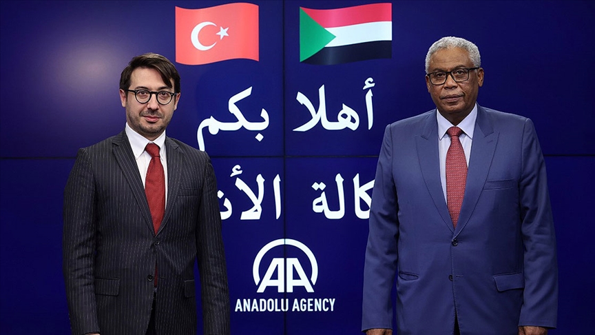 Sudan’ın Ankara Büyükelçisi Mustafa, AA'yı ziyaret etti