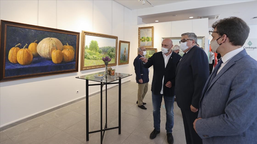 'Türkiye'de Rus ressamları' sergisi Ankara'da açıldı