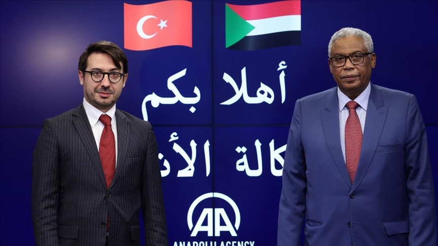 Sudanese ambassador visits Anadolu Agency headquarters