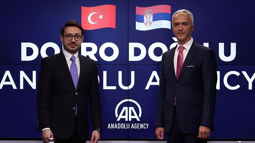 Sırbistan’ın Ankara Büyükelçisi Markovic, AA'yı ziyaret etti
