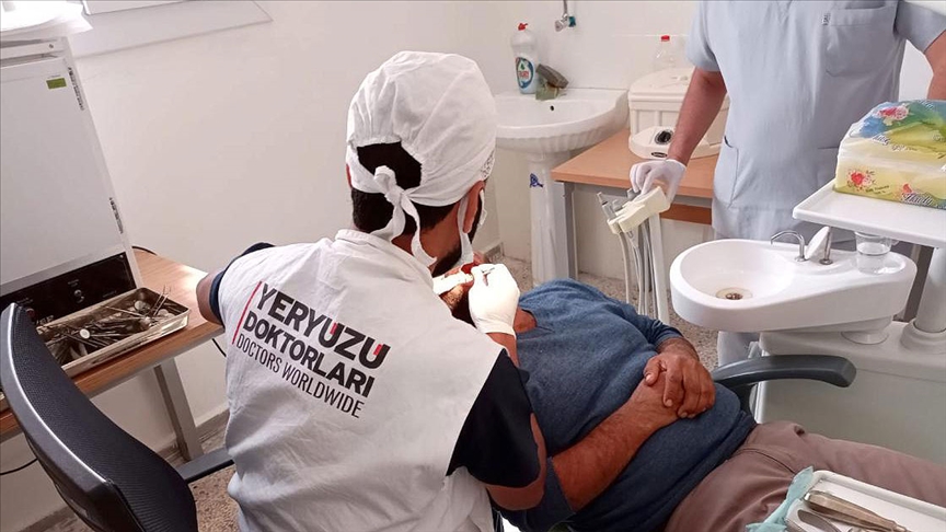 Yeryüzü Doktorları son 5 ayda Tel Abyad'da 18 binden fazla sivile sağlık hizmeti sundu