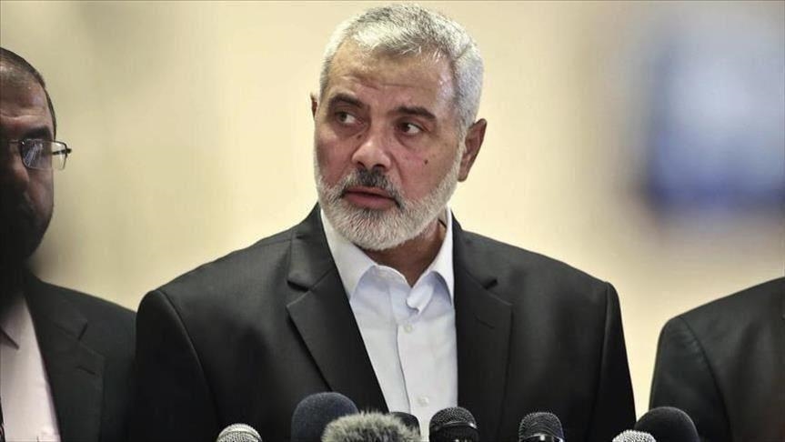 La délégation du Hamas, présidée par Haniyeh, rencontre le directeur des renseignements égyptiens