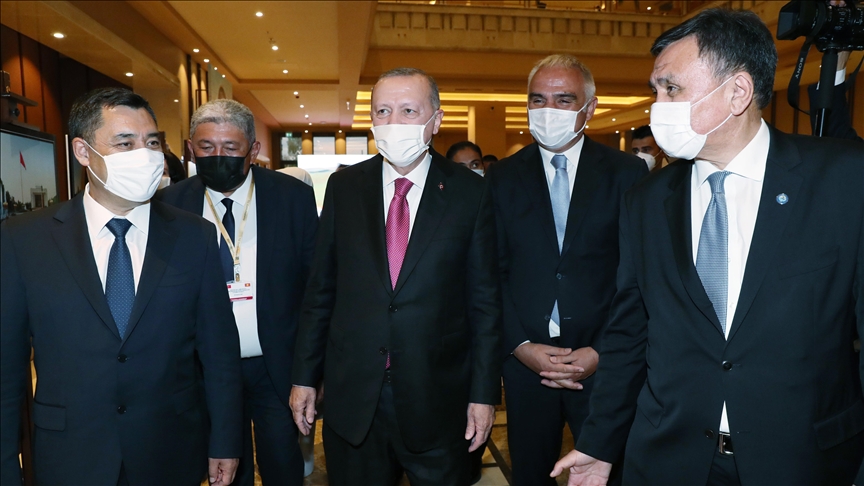 Turkish leader hails shared cultural values with Kyrgyzstan