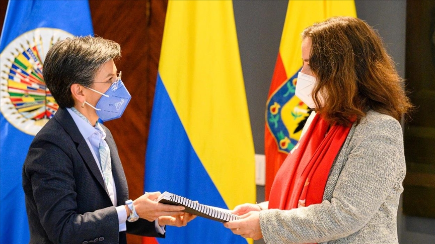 La alcaldesa de Bogotá recibió a la delegación de la Comisión Interamericana de Derechos Humanos 
