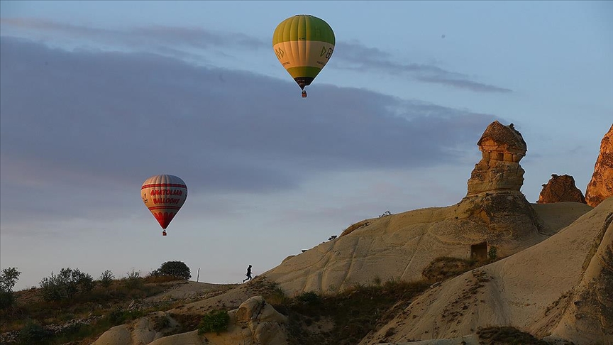 Türkiye'nin gözde turizm merkezlerinden Kapadokya'da hareketlilik artıyor