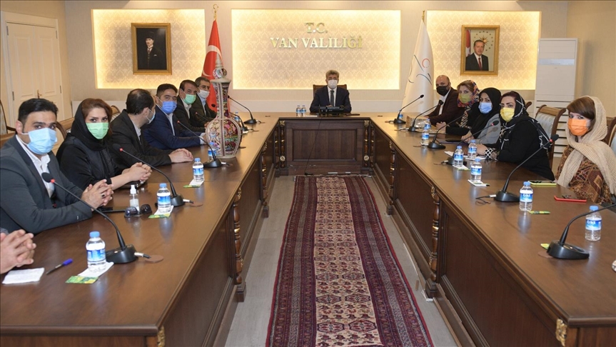 دیدار استاندار وان با هیئت تجاری ایران در ترکیه