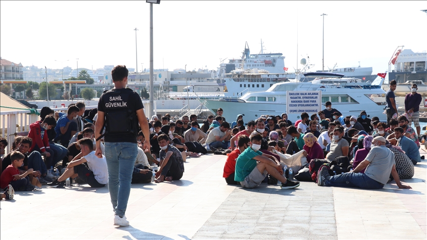 Turkey rescues 35 asylum seekers in Aegean Sea