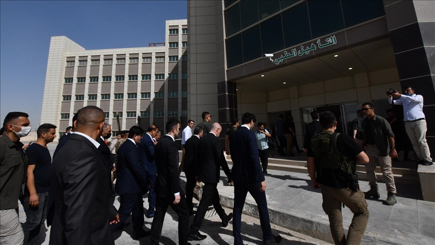 Iraqi premier inaugurates Turkish-built hospital