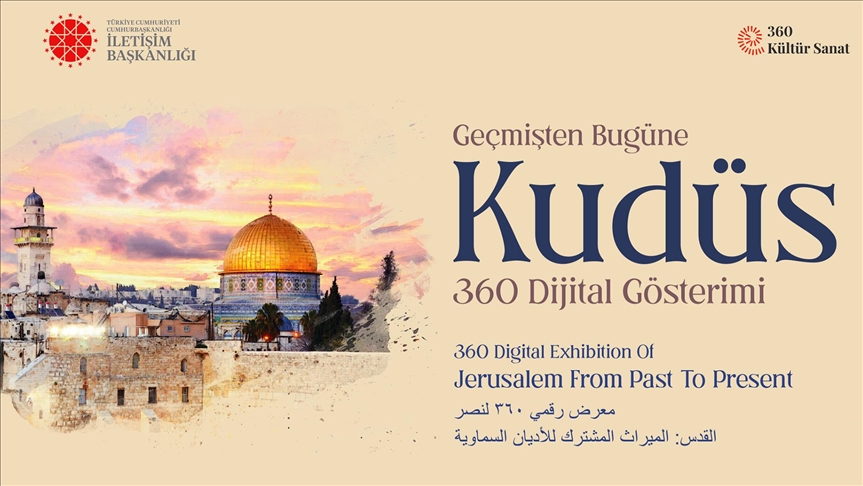 Cumhurbaşkanlığı İletişim Başkanlığı, Kudüs'ü dijital gösterimle anlatacak