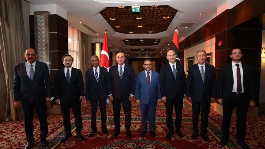 High-level Turkish delegation visits Libya ahead of NATO summit