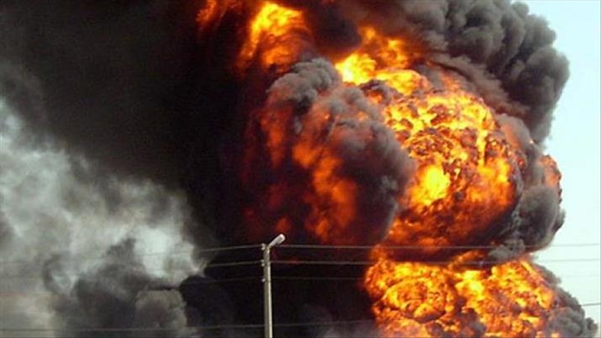 انفجار خط لوله انتقال گاز در چین 11 کشته برجای گذاشت