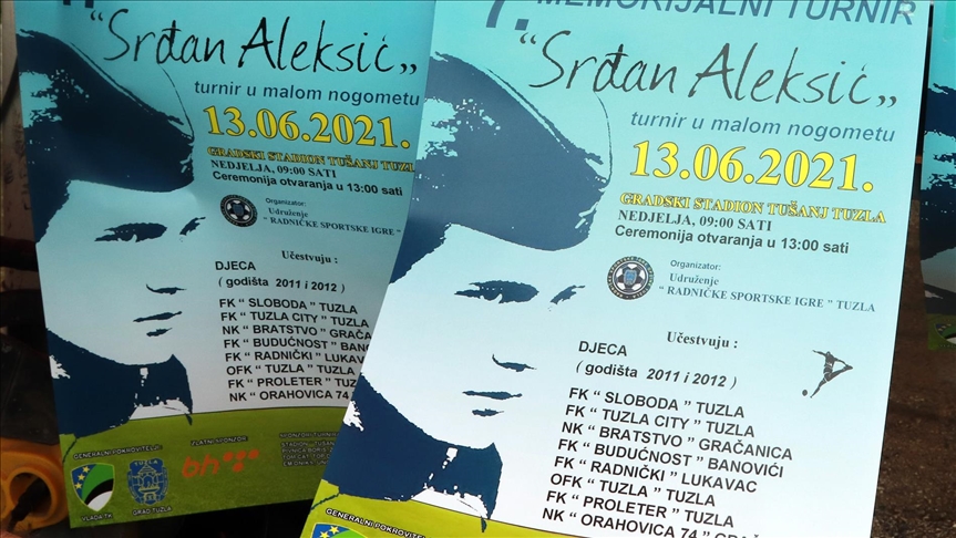 Odigran 7. Memorijalni turnir "Srđan Aleksić": Pobjednici fudbaleri Proletera iz Tuzle i Budućnosti iz Banovića
