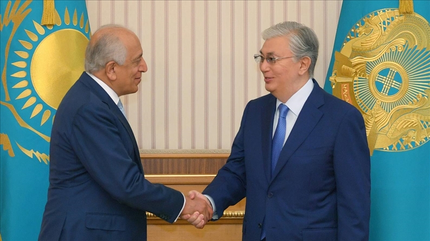 Kazakh president meets US special representative on Afghan peace