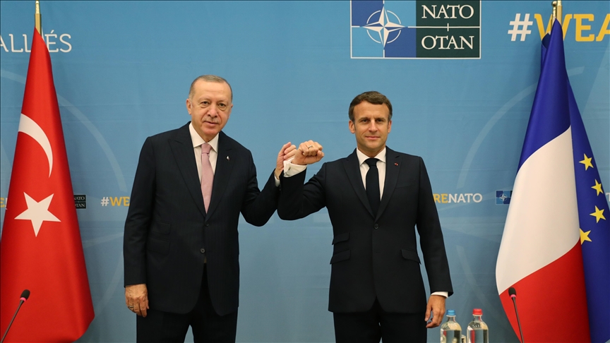 ماكرون: أجريت اجتماعا مطولا مع الرئيس أردوغان