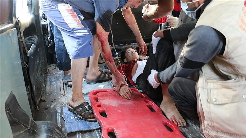 Syrian regime forces shelling injures 3 civilians in de-escalation zone