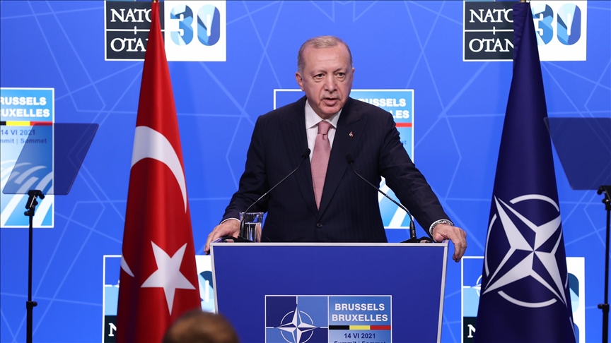 Turkey’s borders are NATO’s borders: Turkish president