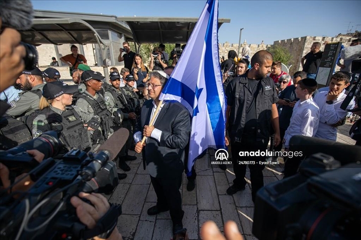 Israel kerahkan personel polisi tambahan jelang pawai bendera di Yerusalem