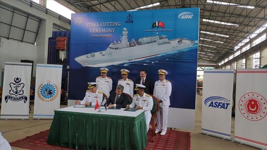 Pakistan holds ground-breaking ceremony for 4th Turkish corvette