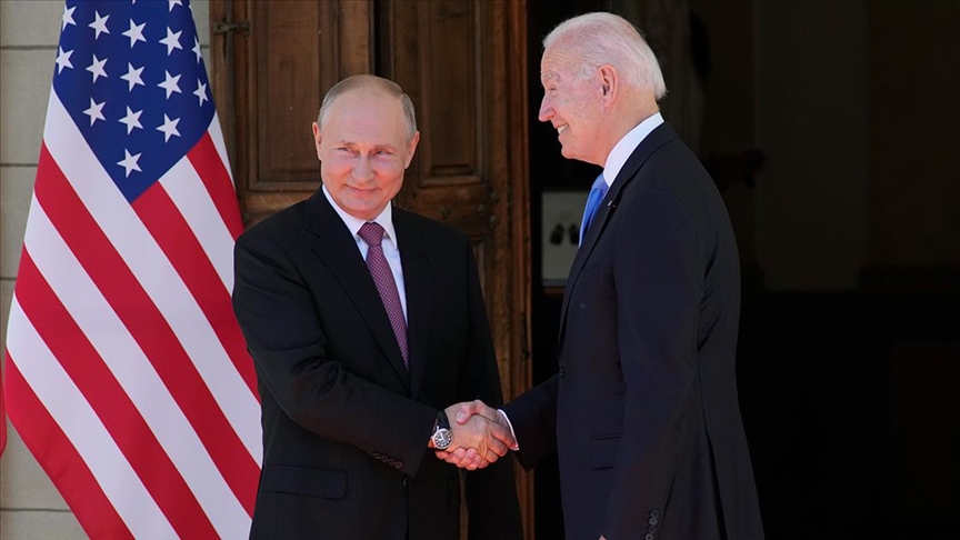 Biden-Putin Cenevre'deki zirvede bir araya geldi
