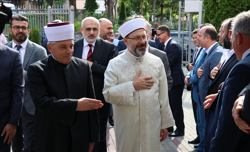 Претседателот на Управата за верски работи на Турција ,Ербаш, во посета на Северна Македонија
