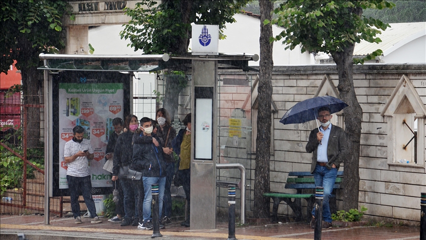 İstanbul'da bazı bölgelerde sağanak etkili oluyor