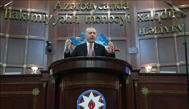 اردوغان: تمام جهان بداند که فردا نیز مثل امروز در کنار آذربایجان خواهیم بود