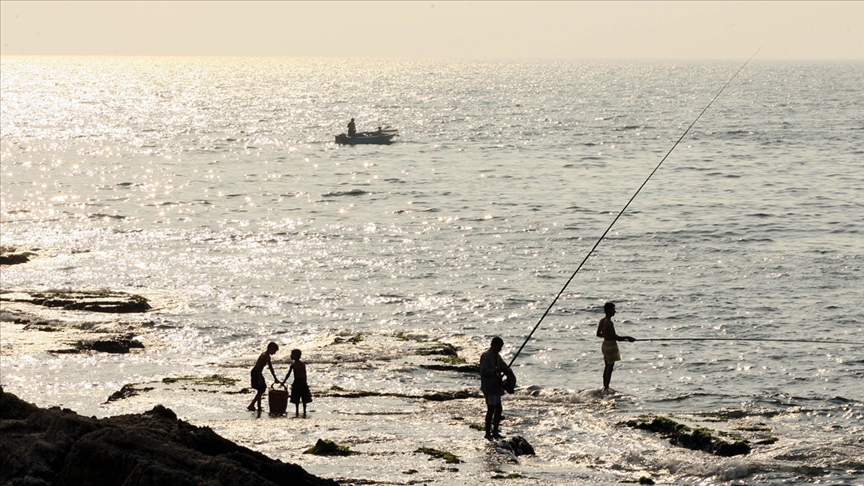 Ekonomik krizin derinleştiği Lübnan'da olta balıkçılığı pek çok kişinin ekmek kapısı oldu