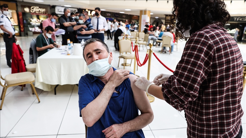 Turkey administers over 1.5M vaccine shots in past day