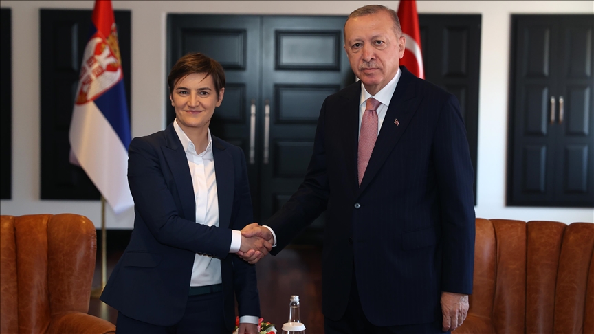 Turska: Erdogan se sastao s Brnabić i Plenkovićem