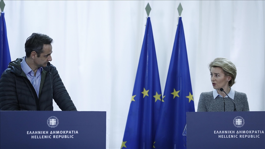 Претседателката на Европската комисија во Грција ќе го објави планот за економско закрепнување