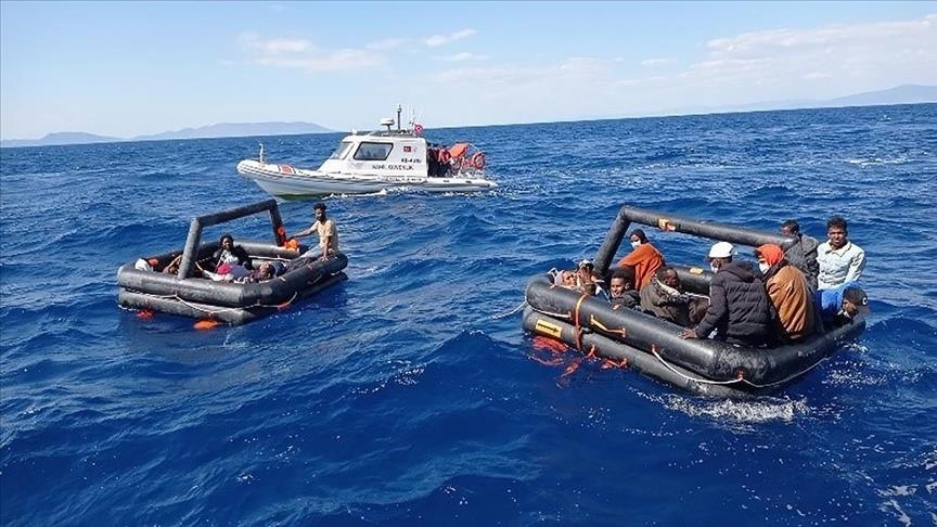Turkey rescues 121 asylum seekers pushed back by Greece